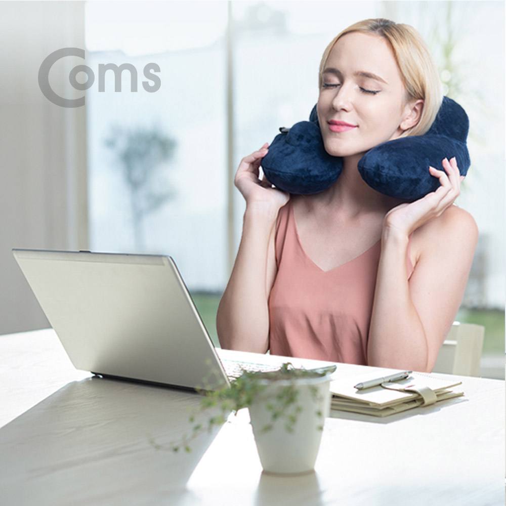 Coms 나비 에어필로쿠션 (NV37-AIR20) - Blue