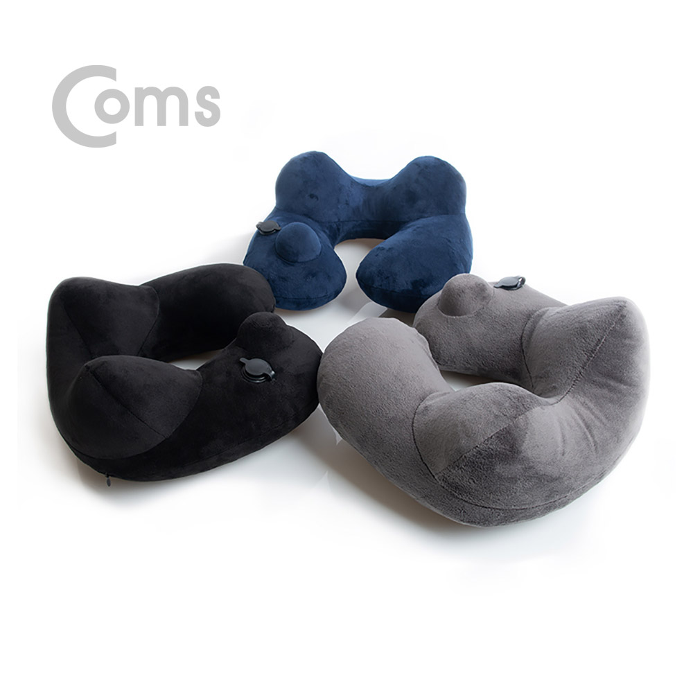 Coms Coms 나비 에어필로쿠션 (NV37-AIR20) - Black