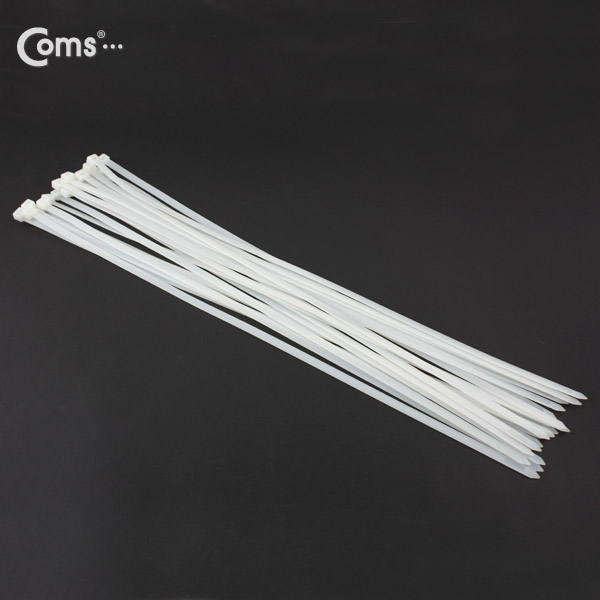 Coms 케이블 타이(20pcs)/흰색, CHS-9 * 650, 650mm x 9mm