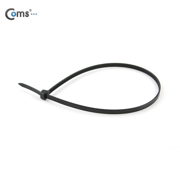 Coms 케이블 타이(100pcs), CHS-5 * 300/검정, 300mm x 5mm