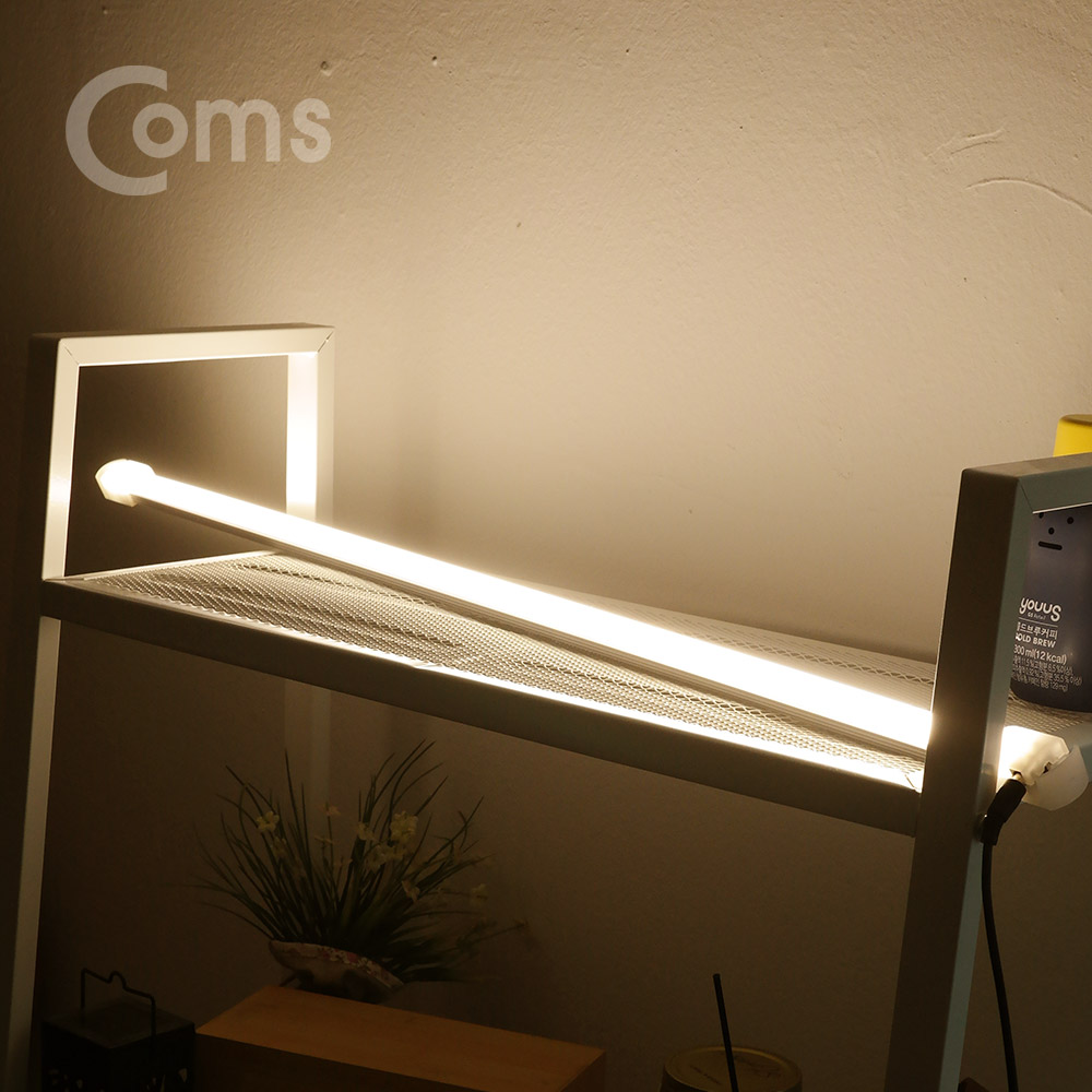 Coms LED 램프(전구색) 12V/1.2A(14W) 80cm