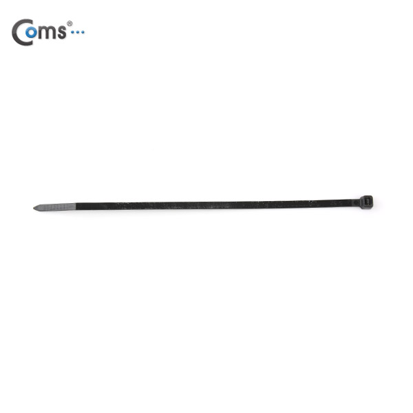 Coms 케이블 타이(100pcs), CHS-5 * 200/검정, 200mm x 5mm