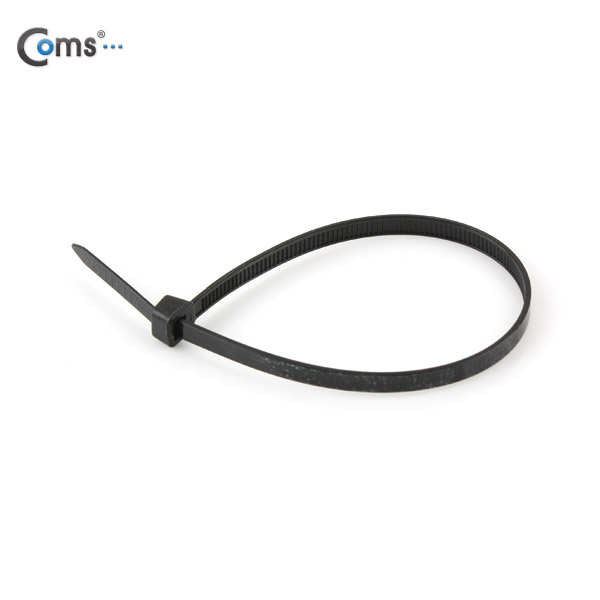 Coms 케이블 타이(100pcs), CHS-5 * 200/검정, 200mm x 5mm