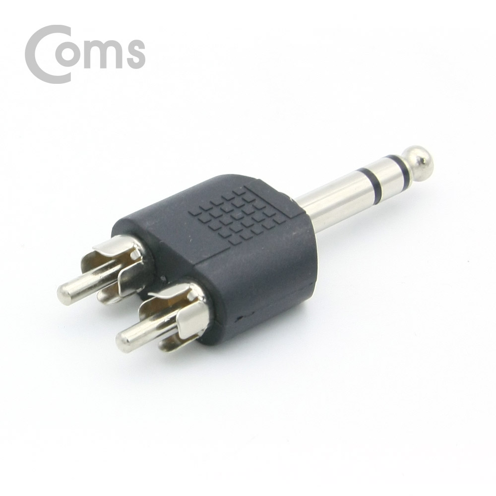 Coms 스테레오 젠더 Y형(6.5 ST(M)/RCA Mx2)/Stereo