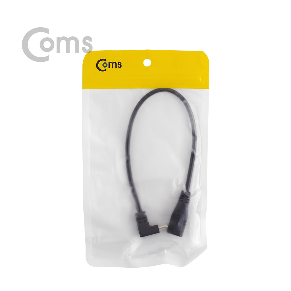 Coms  USB 3.1 젠더(Type C)- USB Micro(F)/전면 꺾임(꺽임) C(M) - 25cm