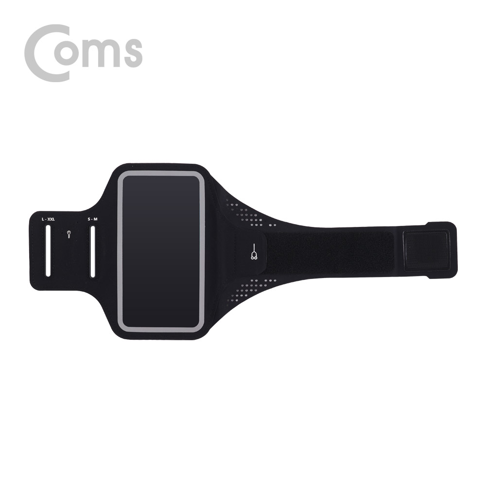 Coms 스마트폰 암밴드(6형), Black