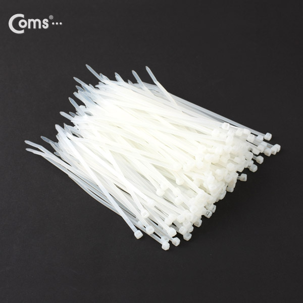 Coms 케이블 타이(1봉/1000pcs), CHS-4 * 150/흰색, 150mm x 4