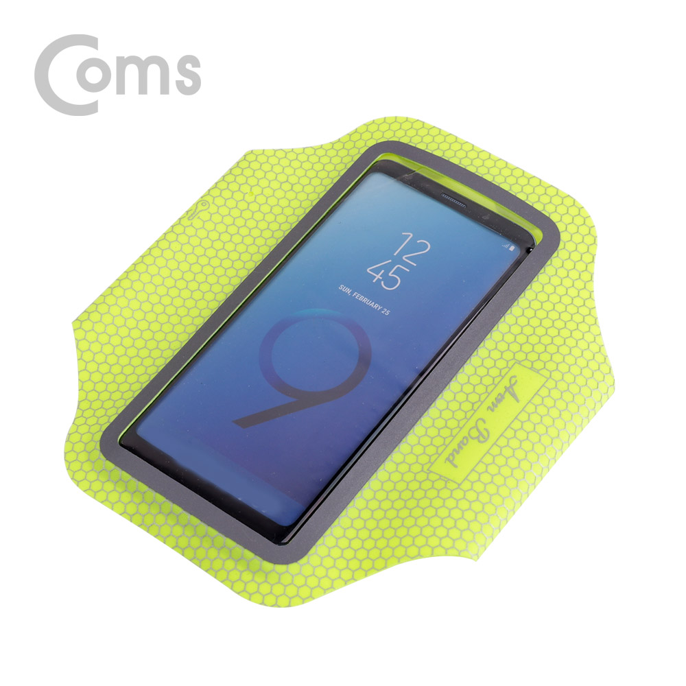 Coms 스마트폰 암밴드(6형), Light Green