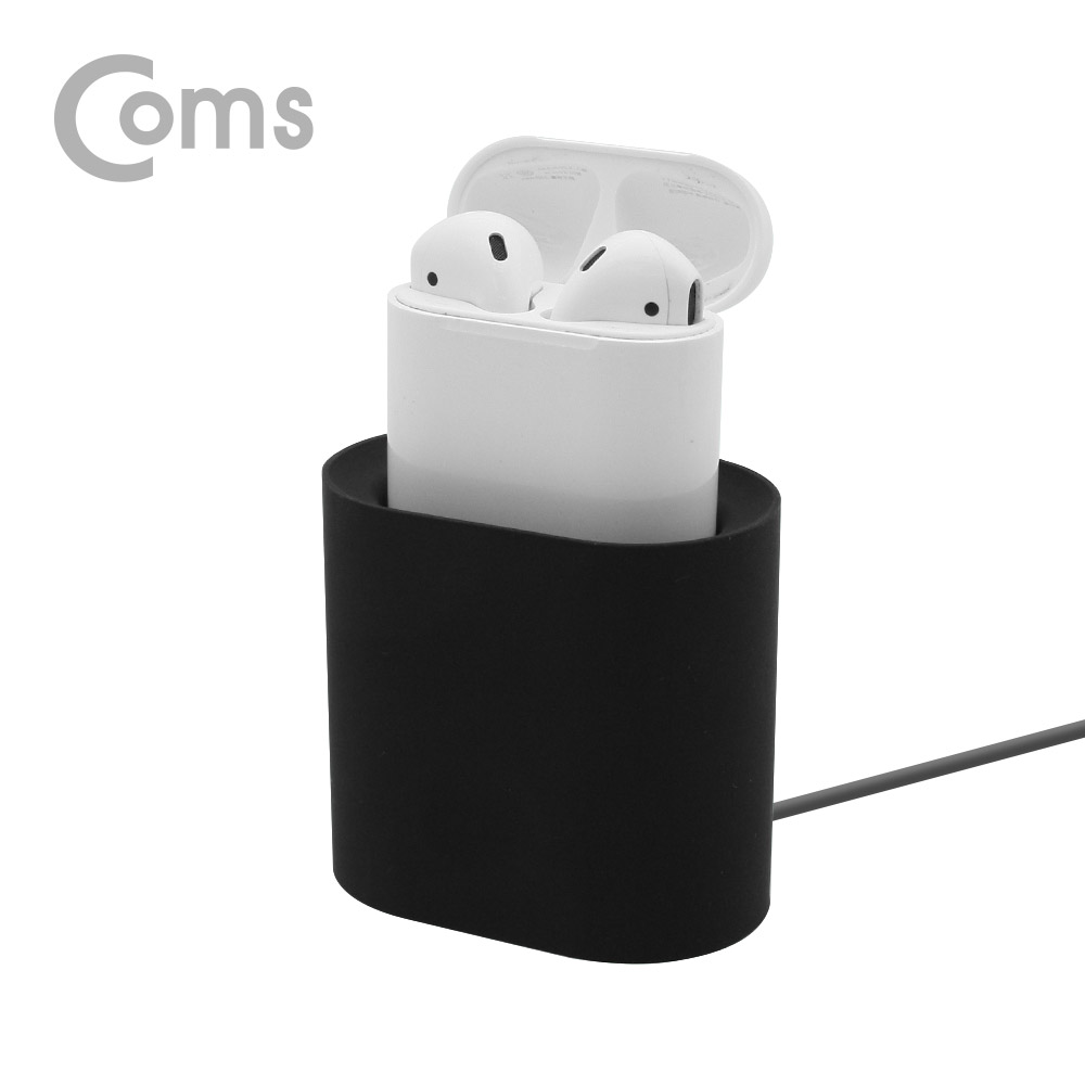Coms 에어팟 충전 거치대  / Airpod / Black