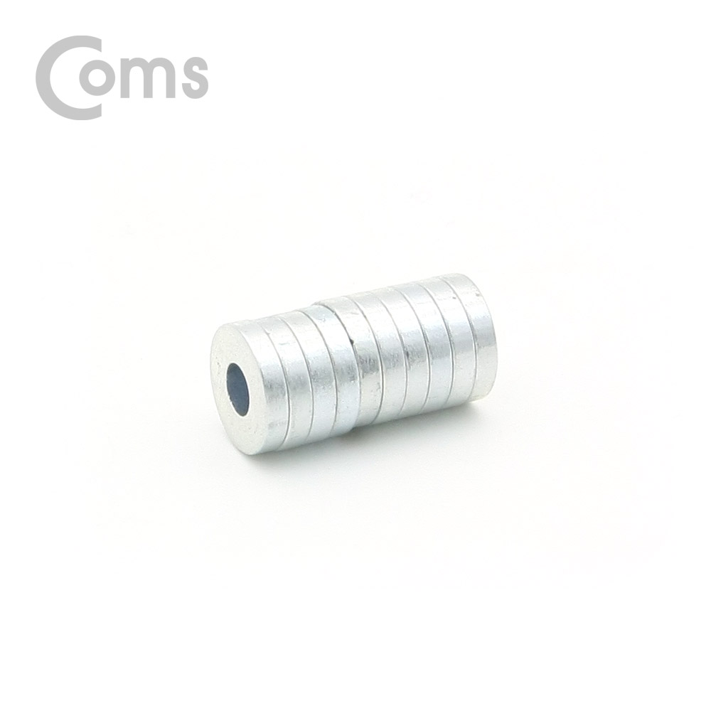 Coms 자석(링)-네오디움 중, 10ea (1Set)/마그네틱