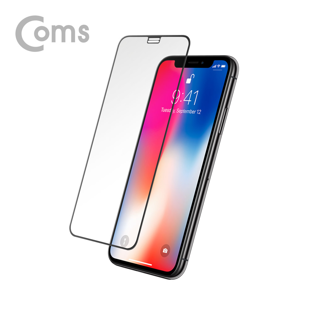 Coms 스마트폰 강화유리/보호필름 iOS Phone X