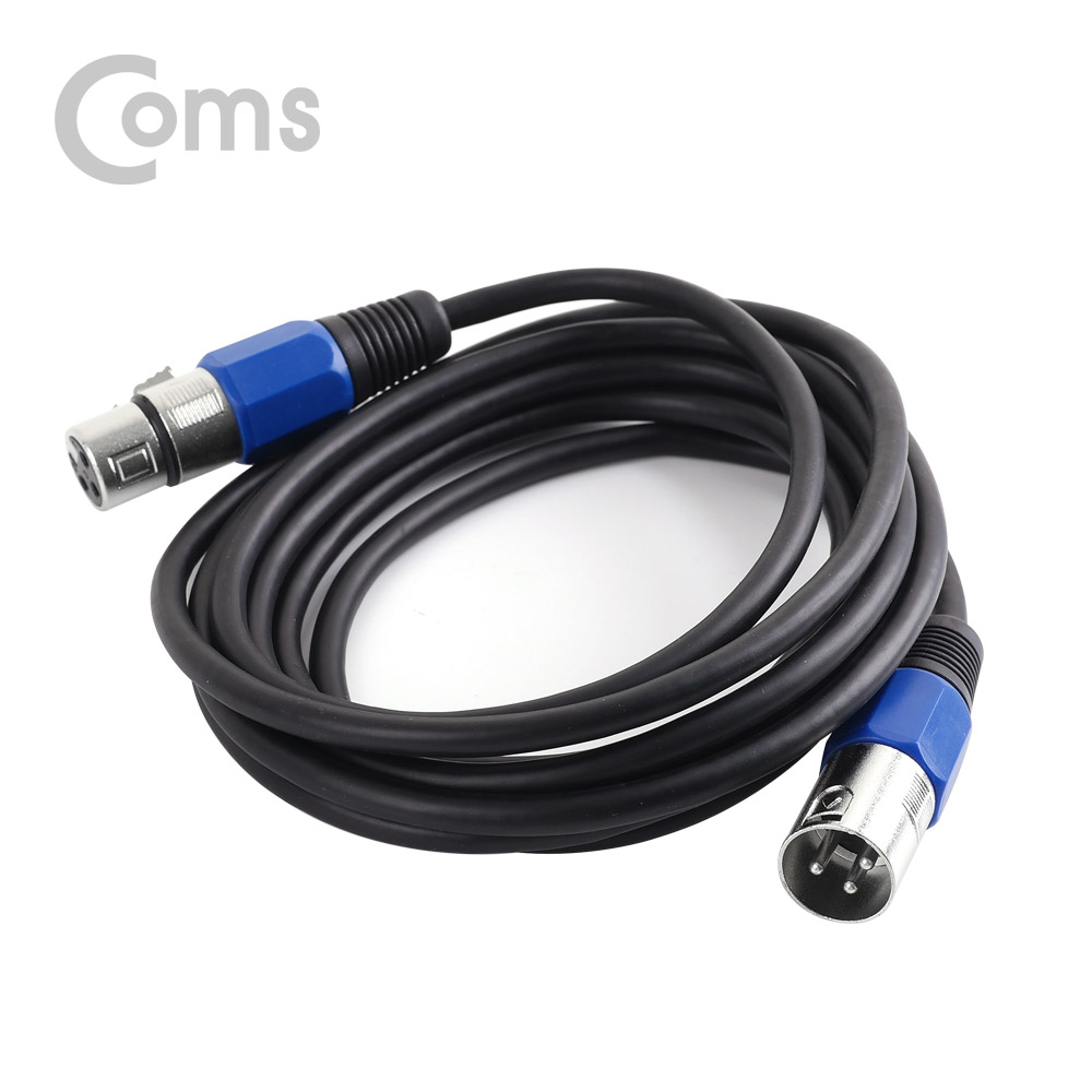 Coms 캐논 케이블 연장 3M, XLR(3P Mic)M/F
