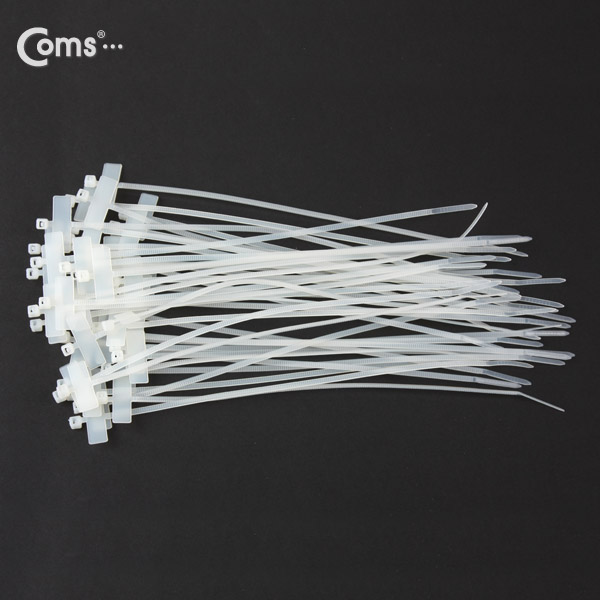 Coms 케이블 타이(마크타이/100pcs), 200mm x 2.5mm