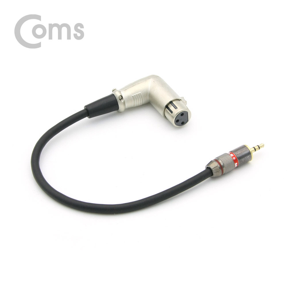 Coms 캐논 젠더, 캐논(F)/3.5 ST(M) 30cm, Metal, 꺾임(꺽임)