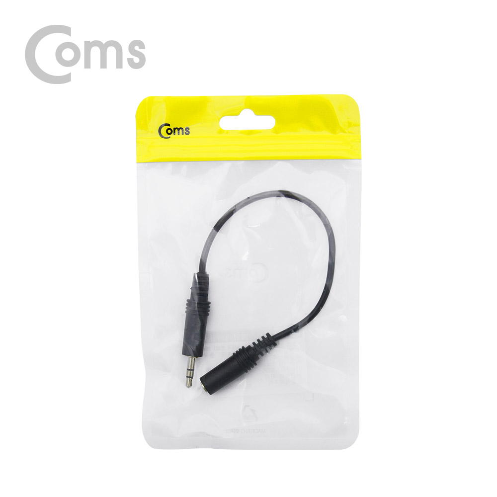 Coms 스테레오 케이블 (3.5/3극 연장) - 약 20cm R/L 바뀜 / Stereo