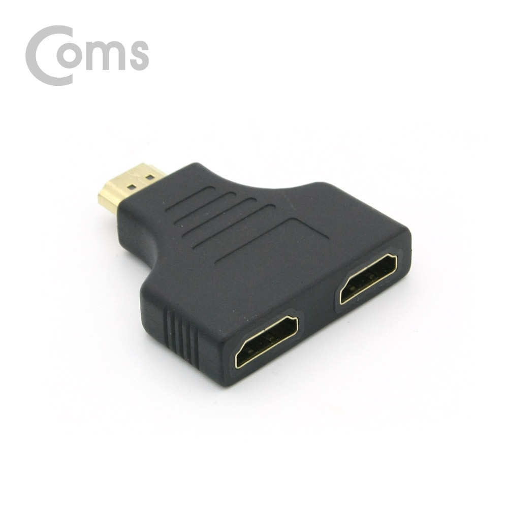 Coms HDMI 선택분배기(1:2), Short / HDMI(M)/HDMI(F)x2
