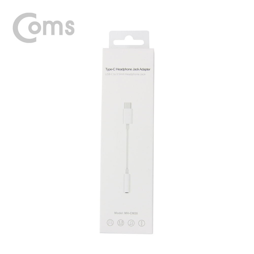 Coms USB 3.1(Type C) Aux 젠더 9cm, 화웨이, 샤오미 전용 (국내폰 사용불가)