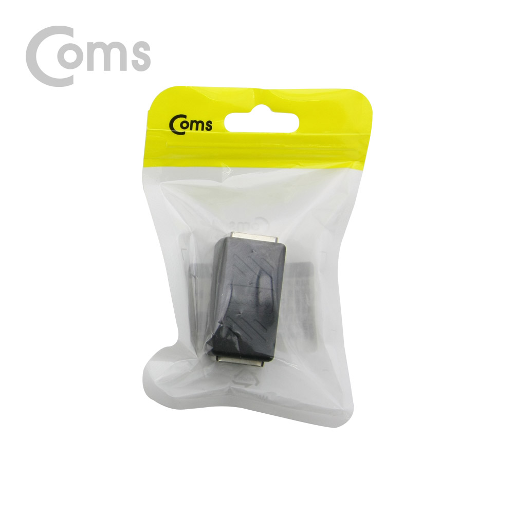 Coms 커플러(RJ45) I형 8P8C, 고급형 Black