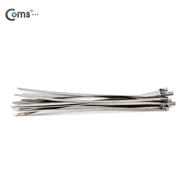 Coms 스텐레스 케이블 타이 SST-200(10pcs), 200mm x 4.6mm