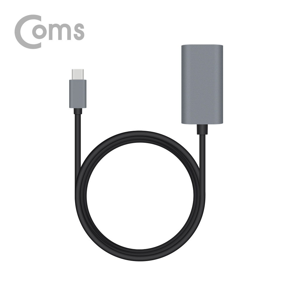 Coms USB 3.1 Type C(M) to HDMI(F) 변환 컨버터 케이블 4K@60Hz, 1.5M