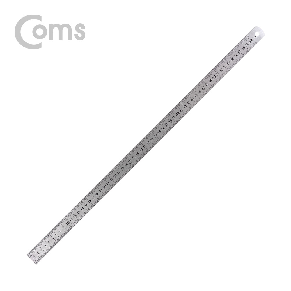 Coms 스틸자 / 철자 / 쇠자 / 철제 / 스테인리스 - 대형 / 60cm