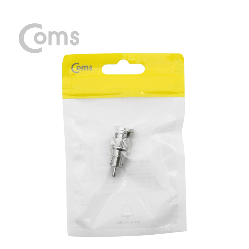Coms BNC 젠더(BNC M/RCA M)
