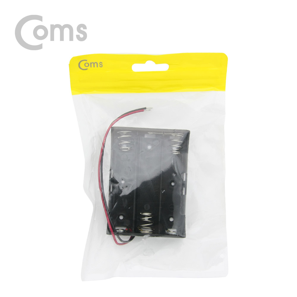 Coms 건전지 홀더/배터리 홀더, 18650 x 3ea, 2선전원 / 15cm