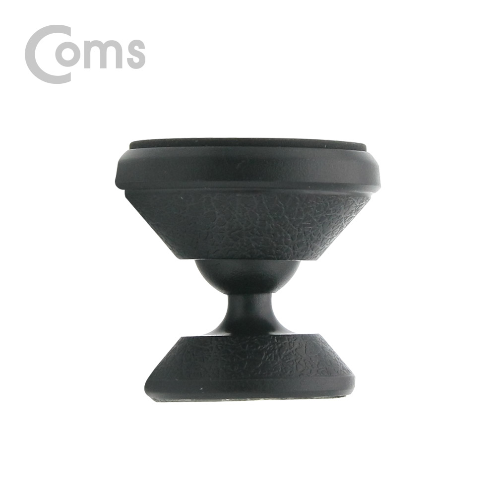 Coms 스마트폰 거치대 Black - 대쉬보드 부착형, 마그네틱