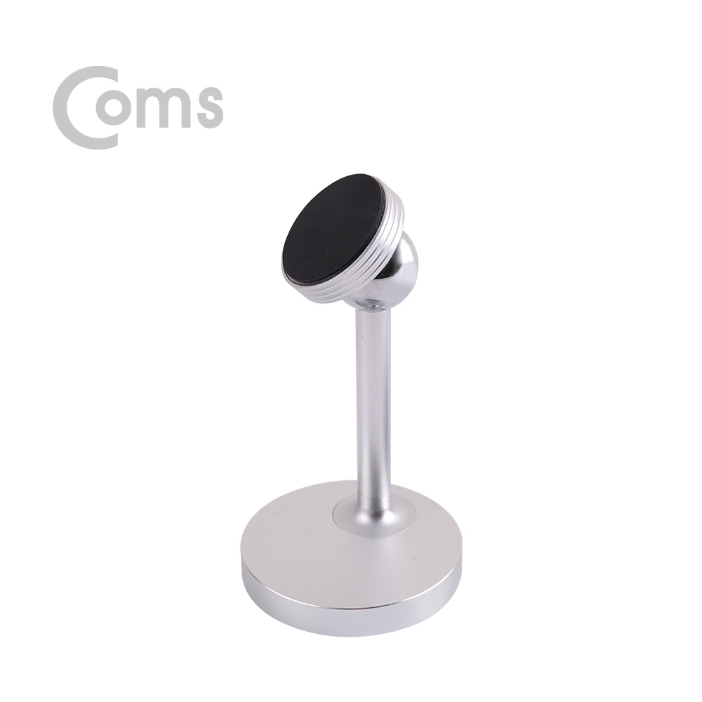 Coms  스마트폰 거치대, 탁상용/Silver 360도 회전형