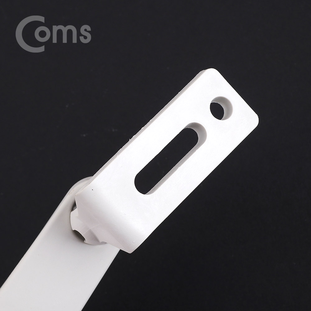Coms CCTV용 거치대(White), 1관절 15cm / Plastic/Arm형