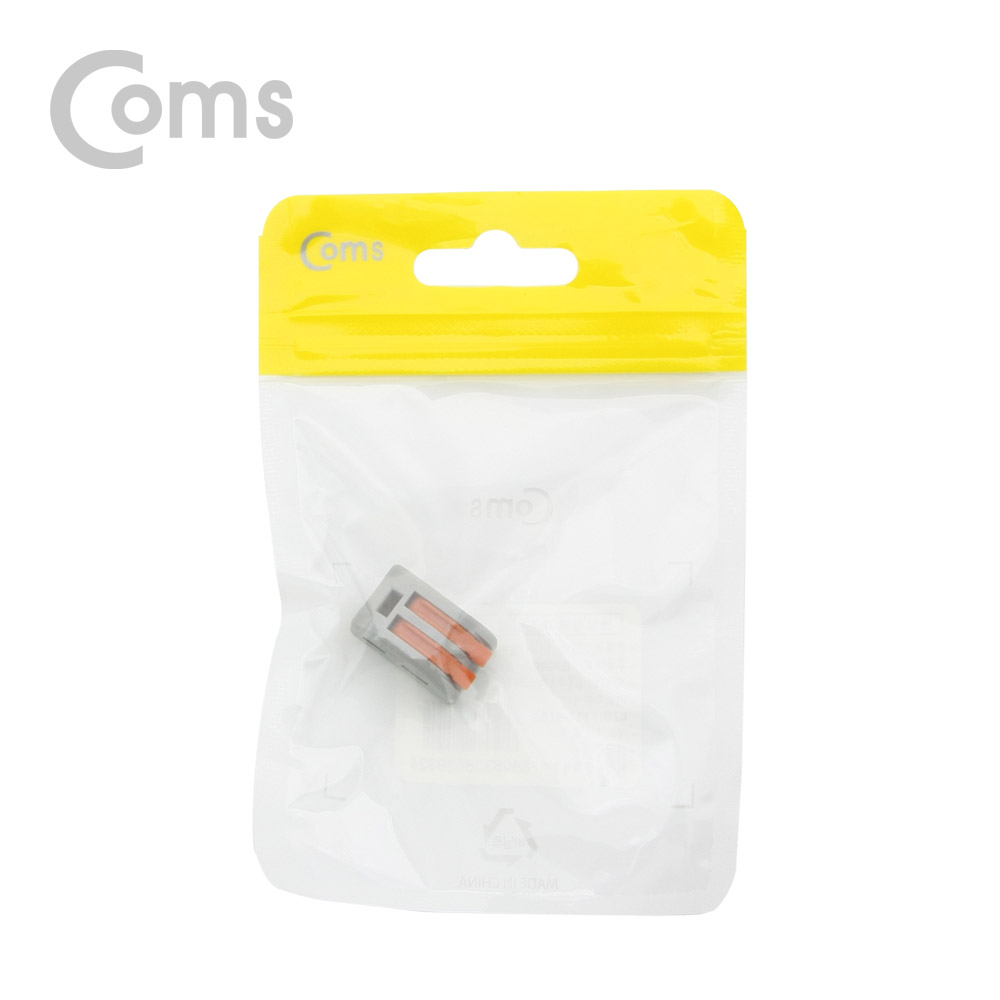 Coms 터미널 블록 2핀 / 와이어 커넥터 / 접속 단자 / Toolless / DC 전원 전용