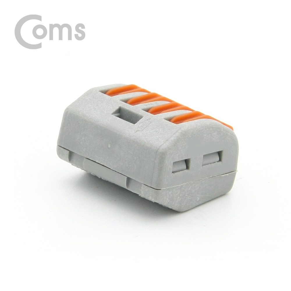 Coms 터미널 블록 4핀 / 와이어 커넥터 / 접속 단자 / Toolless / DC 전원 전용