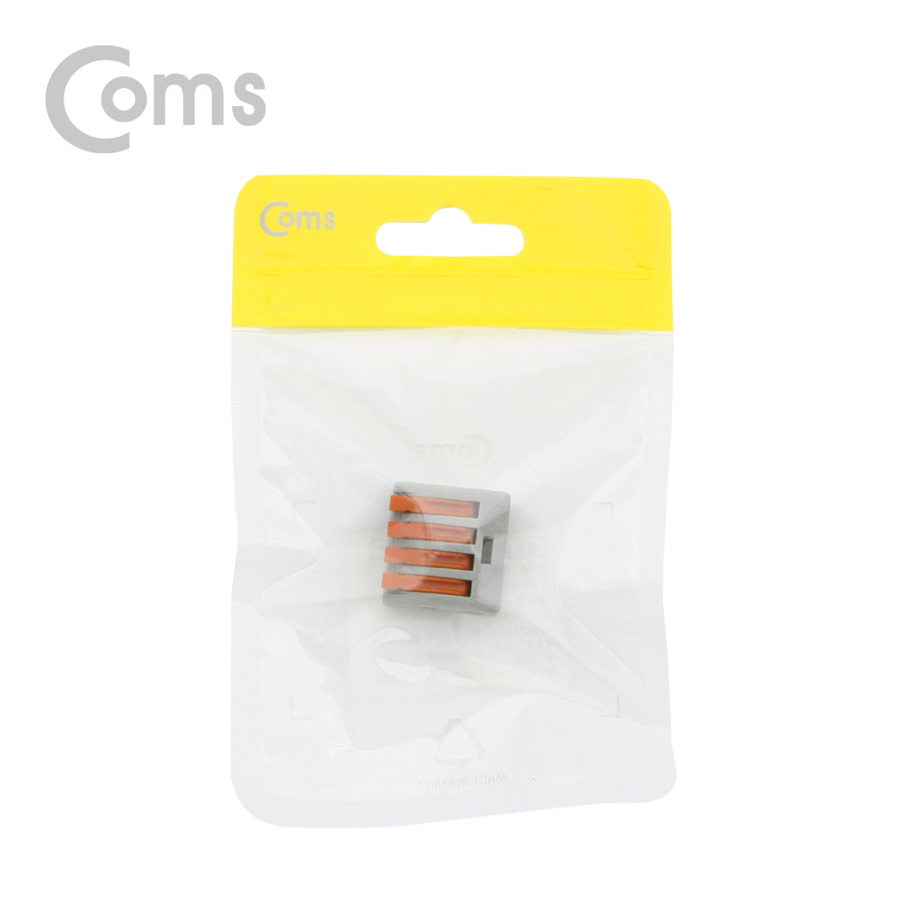 Coms 터미널 블록 4핀 / 와이어 커넥터 / 접속 단자 / Toolless / DC 전원 전용