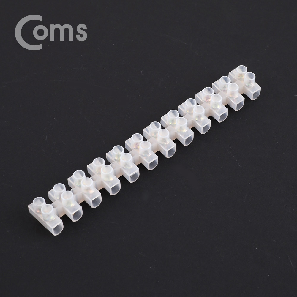 Coms 터미널 블록, 와이어 커넥터용 12P (대형) / 153mm X 21mm X 15mm / DC 전원 전용