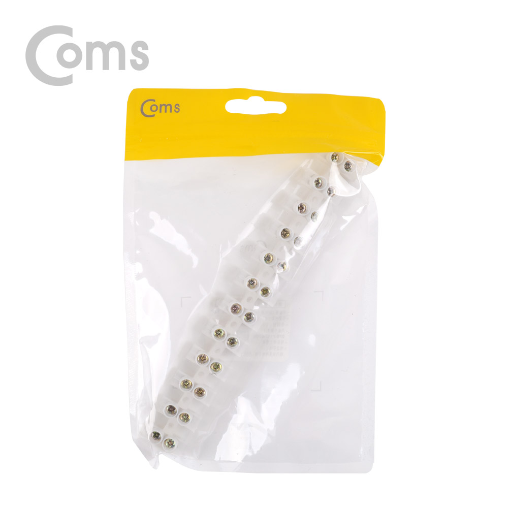 Coms 터미널 블록, 와이어 커넥터용 12P (대형) / 153mm X 21mm X 15mm / DC 전원 전용