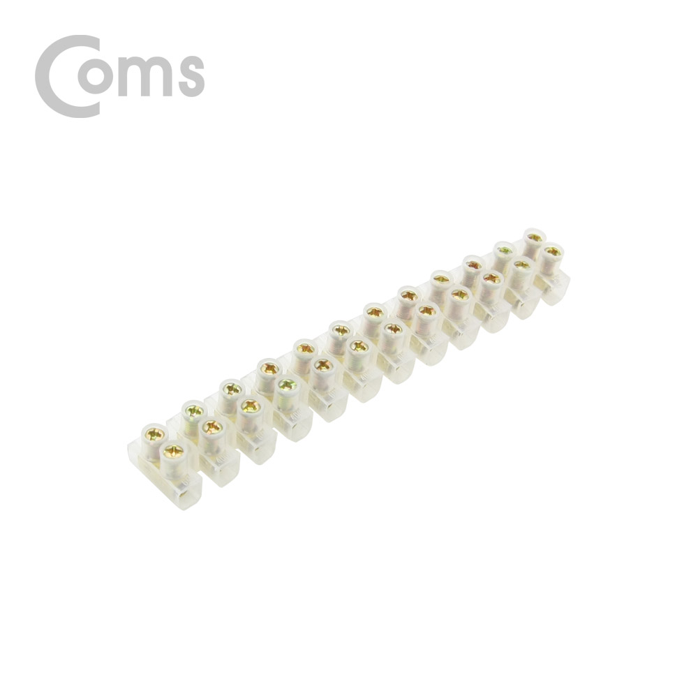 Coms 터미널 블록, 와이어 커넥터용 12P (소형) / 103mm X 15mm X 11mm / DC 전원 전용