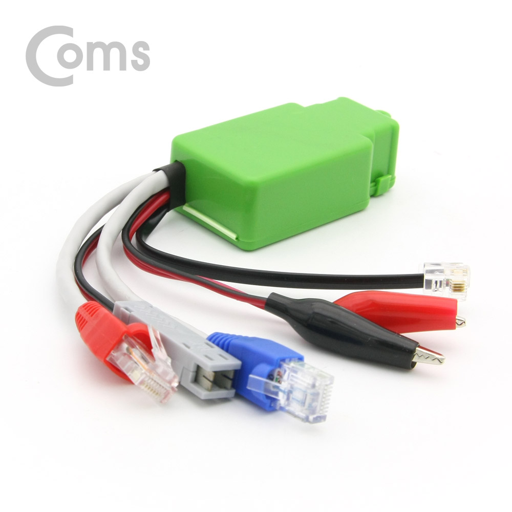 Coms 테스터기(인터넷부저-삑삑이) 단선체크, 멀티 / 랜선, 전화선, 전기선 / KT-2000