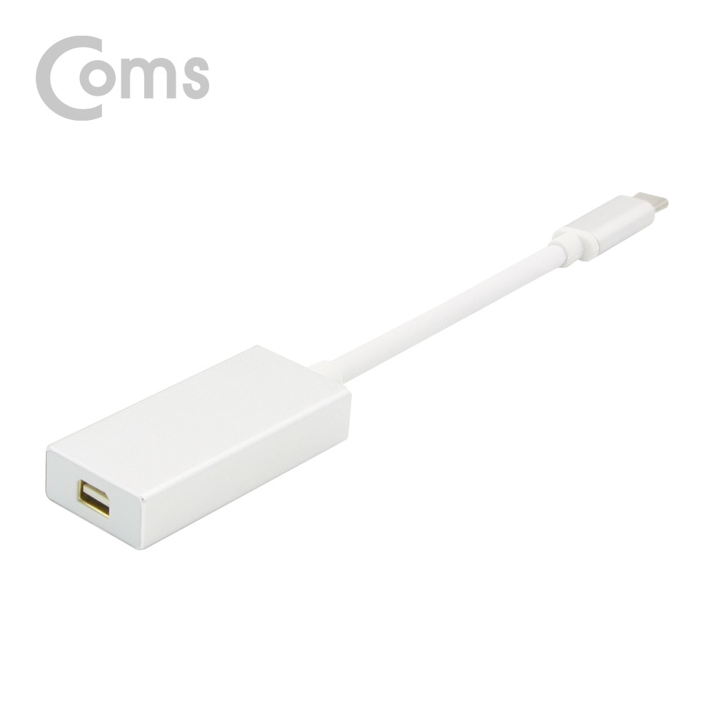 Coms USB 3.1 컨버터(Type C) Mini DP 변환, 16cm / 4K2K 60Hz / Type C(M) to Mini DP(F)
