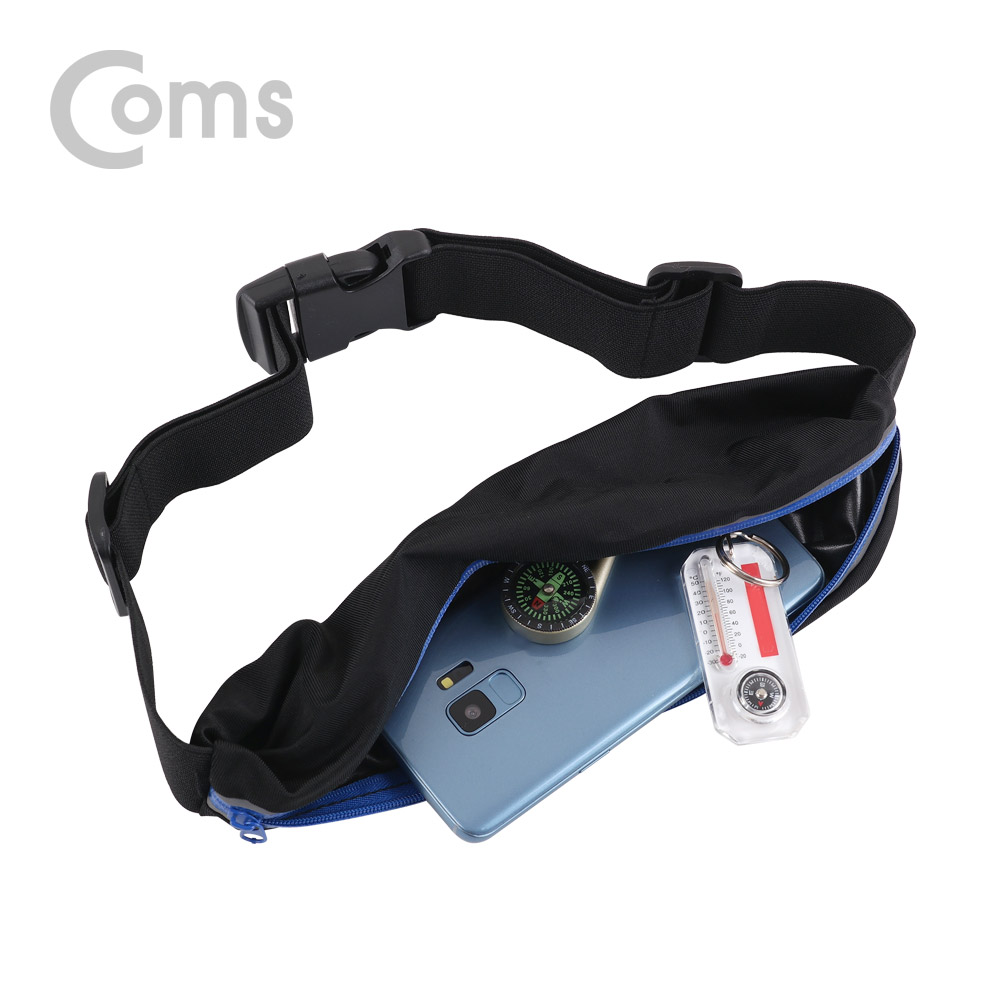 Coms 다용도 포켓 벨트 / 고탄력 스판 주머니