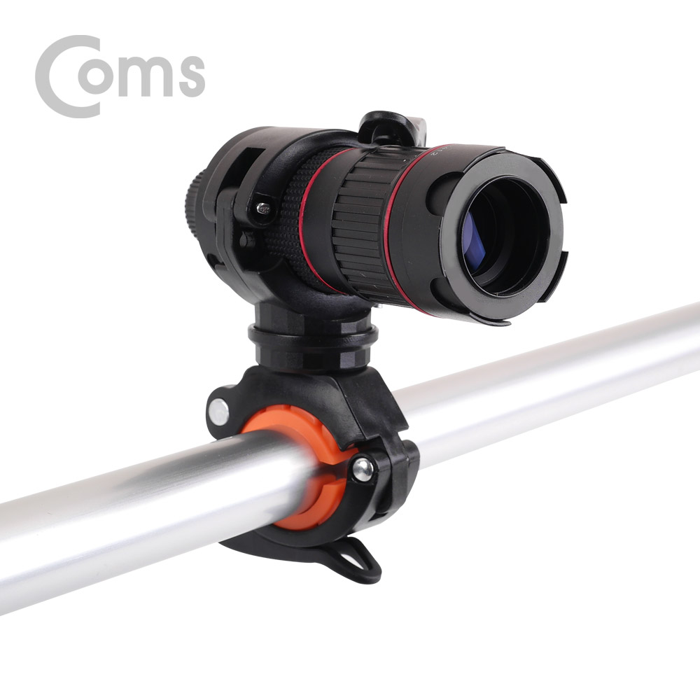 Coms 자전거 클립거치대, 전방램프 거치용(손전등/램프 별도구매)