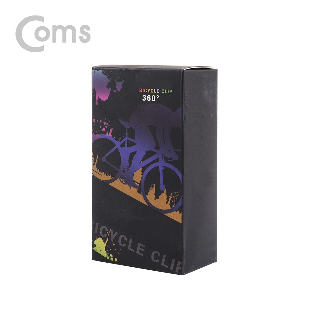 Coms 자전거 클립거치대, 전방램프 거치용(손전등/램프 별도구매)