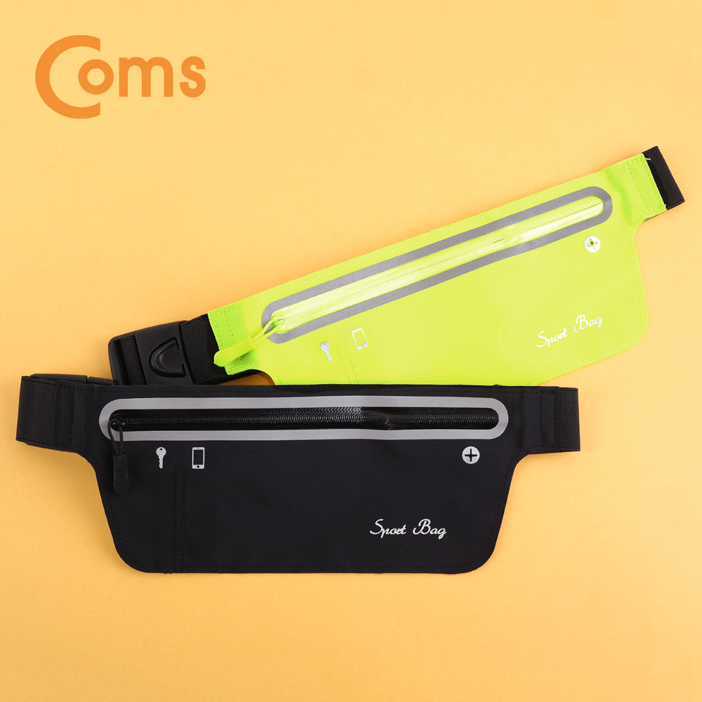 Coms 다용도 포켓 벨트, Black