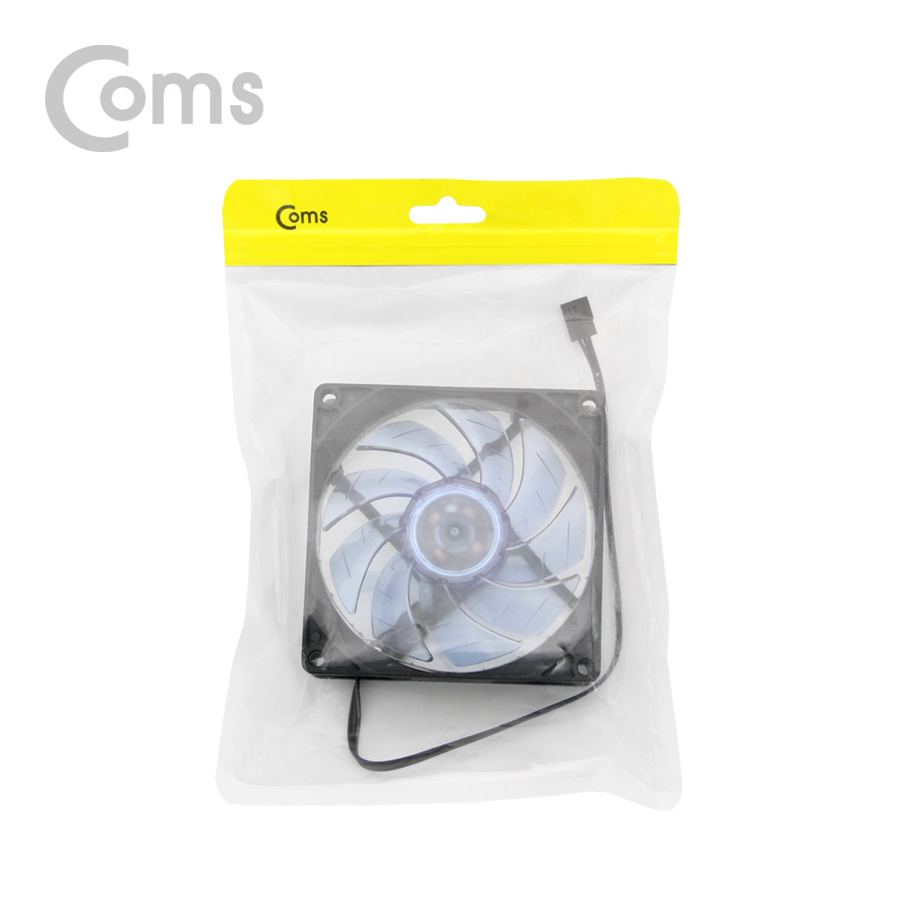 Coms 쿨러 케이스용 CASE, 90mm, Blue LED, Cooler