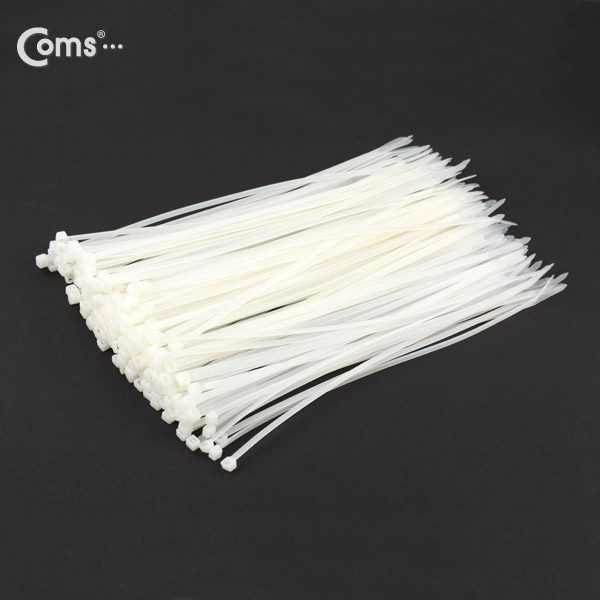 Coms 케이블 타이(1000pcs), CHS-5 * 300/흰색, 300mm x 5mm