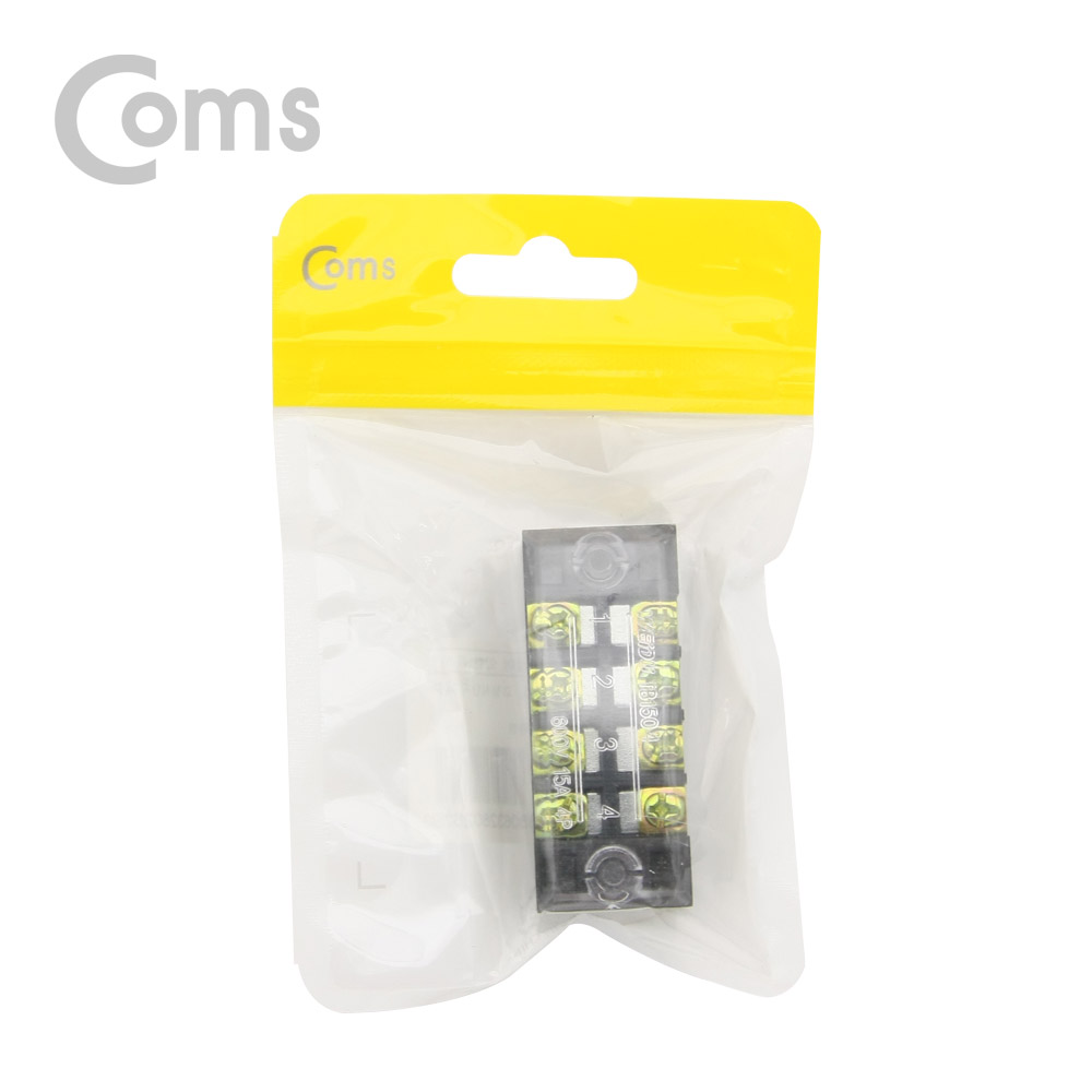 Coms 고정식 단자대, 터미널 블록/ 블럭 / 15A / 4P / DC 전원 전용