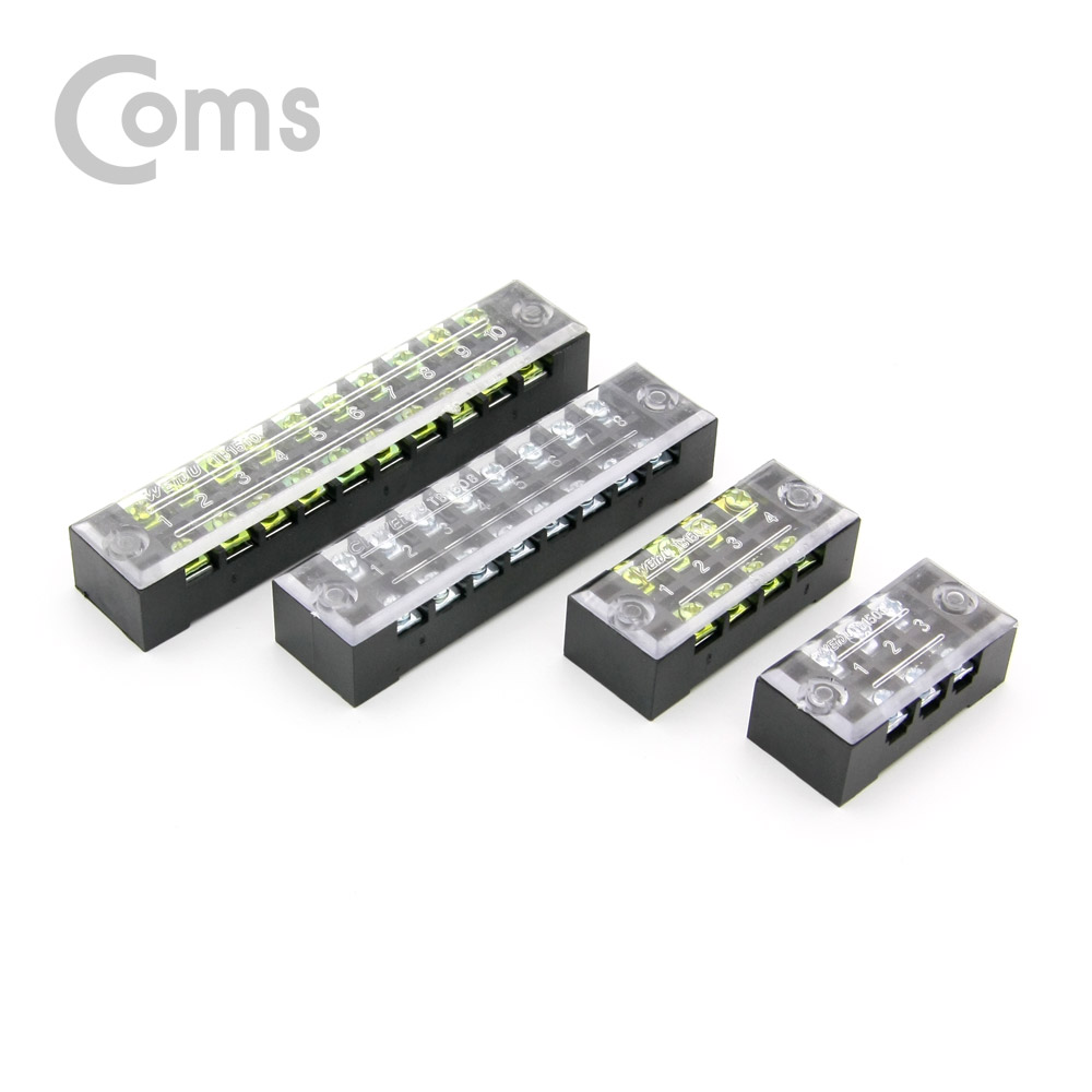 Coms 고정식 단자대, 터미널 블록/ 블럭 / 15A / 8P / DC 전원 전용