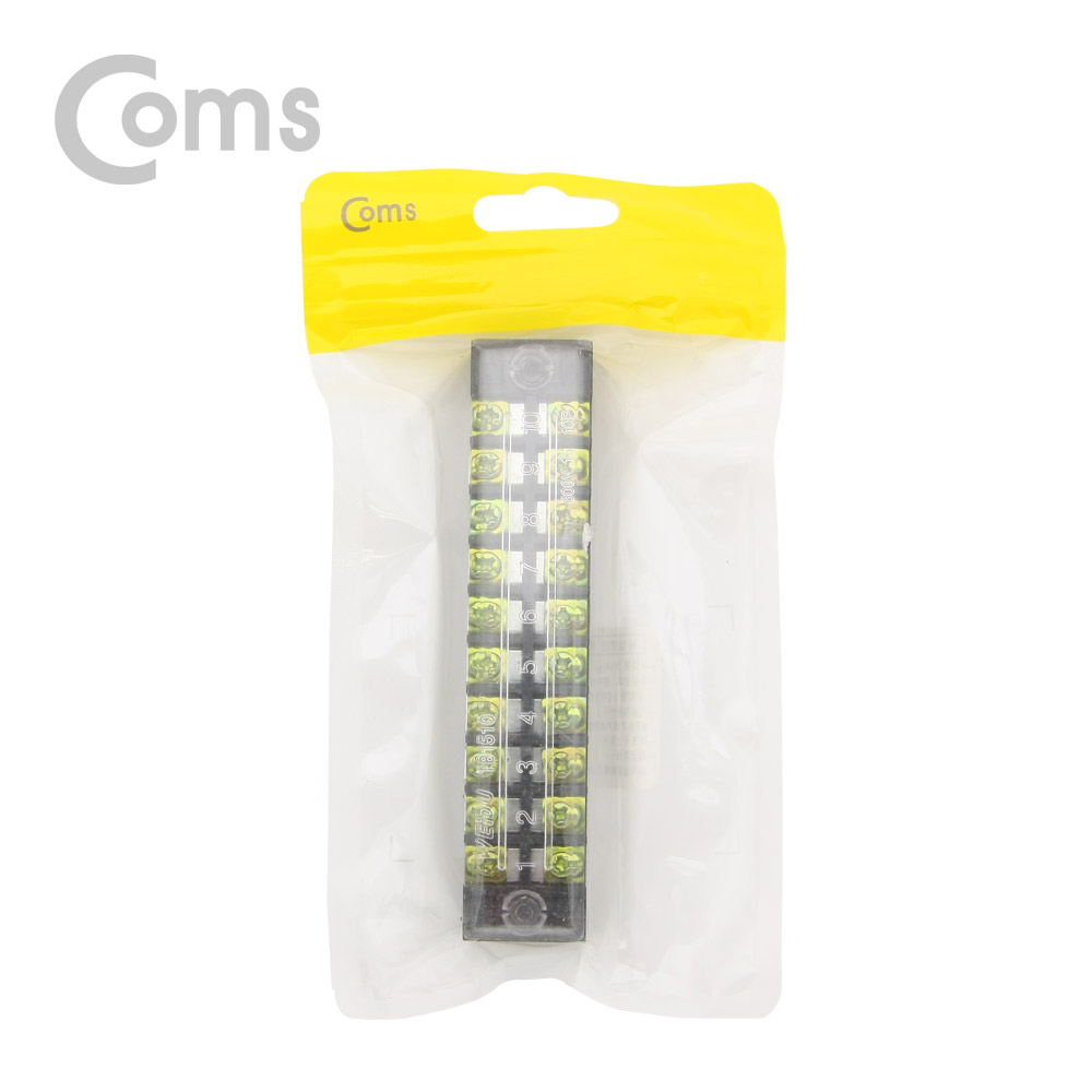 Coms 고정식 단자대, 터미널 블록/ 블럭 / 15A / 10P / DC 전원 전용