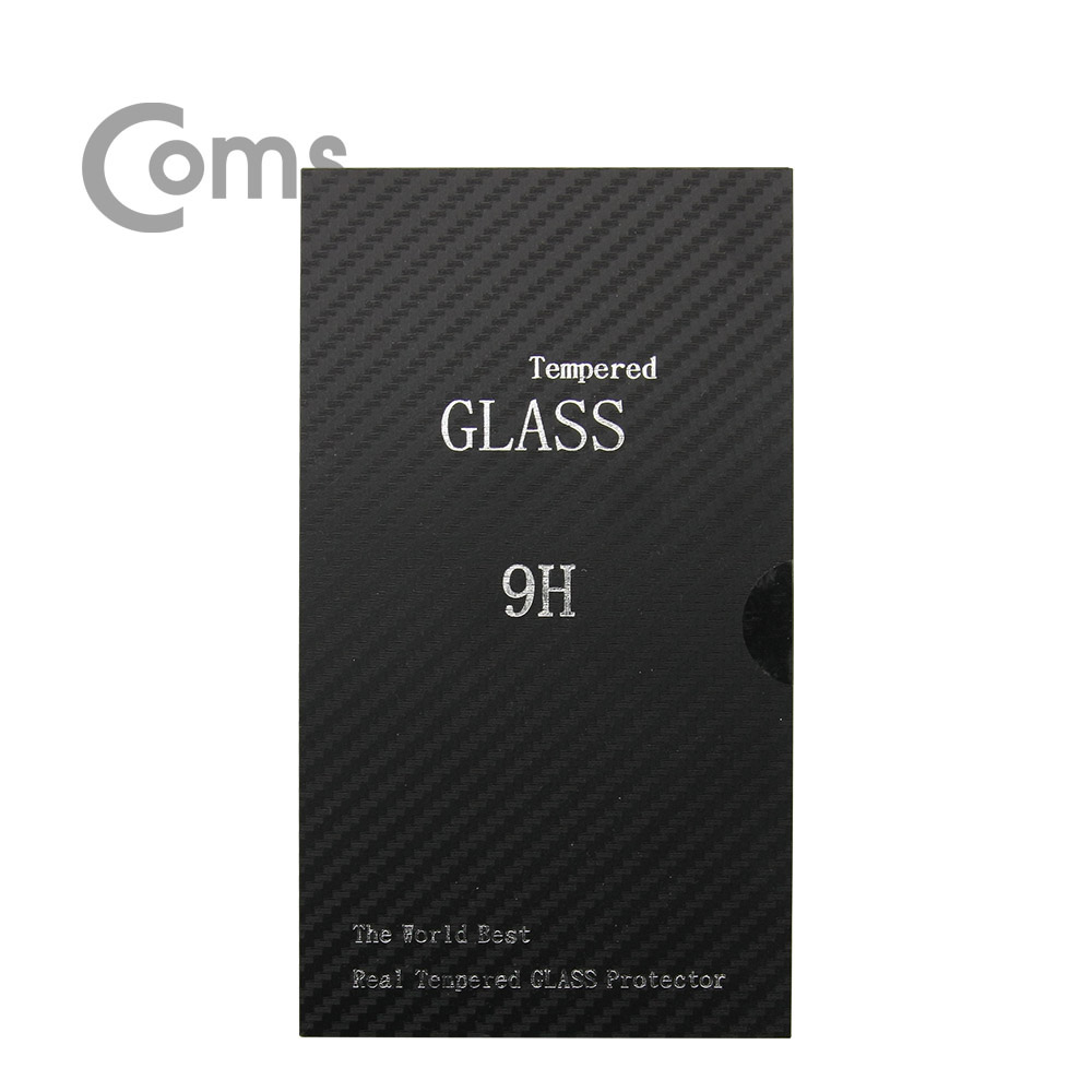 Coms 스마트폰 보호필름, 갤S9 - 블랙 / 강화유리/갤럭시