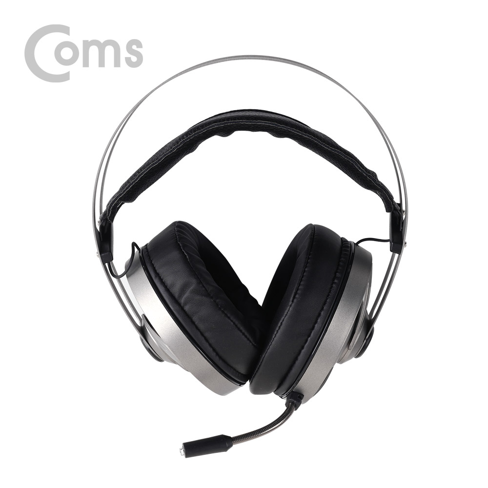 Coms 헤드셋(V2) USB LED / 볼륨 컨트롤러 / 마이크 장착