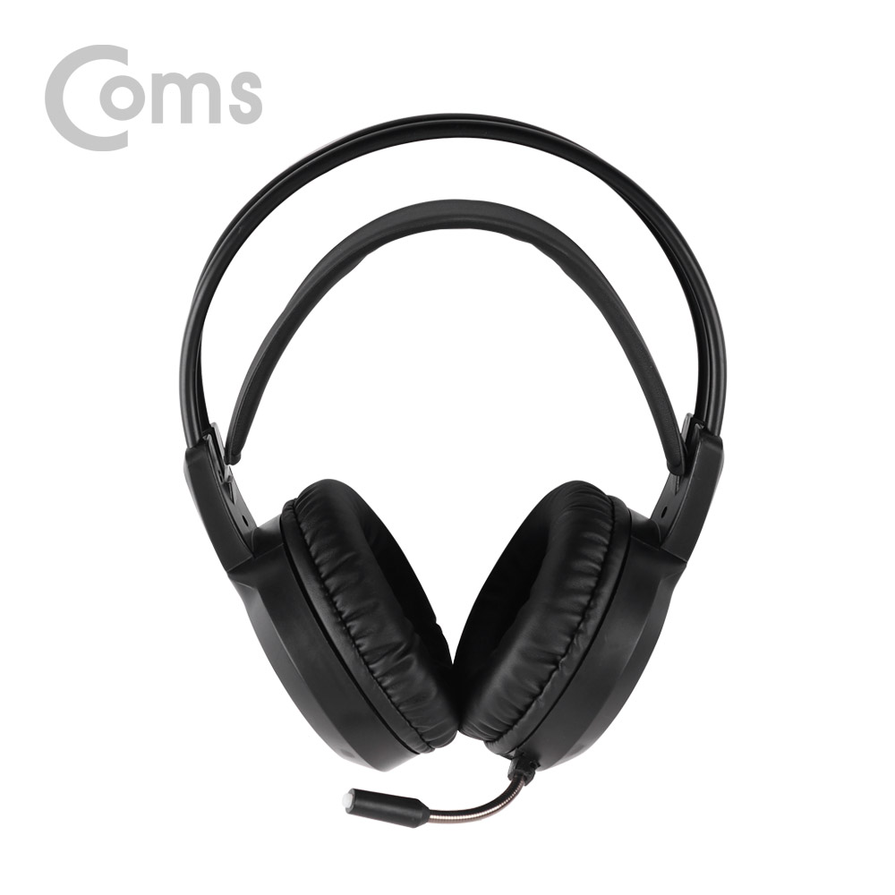 Coms 헤드셋(V2000) USB LED / 볼륨 컨트롤러 / 마이크 장착